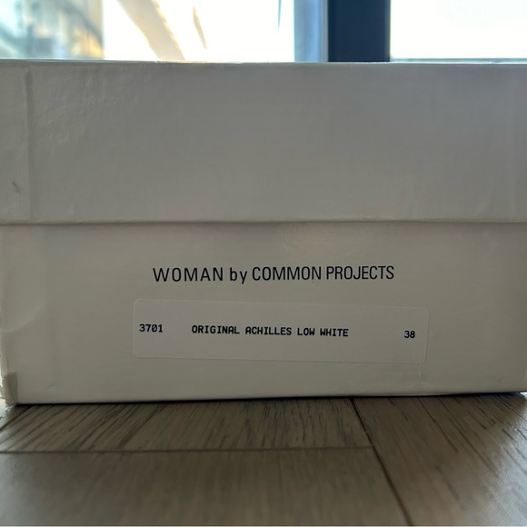 Women’s Common Projects White Original Achilles Low Sneakers - Picture 5 of 7